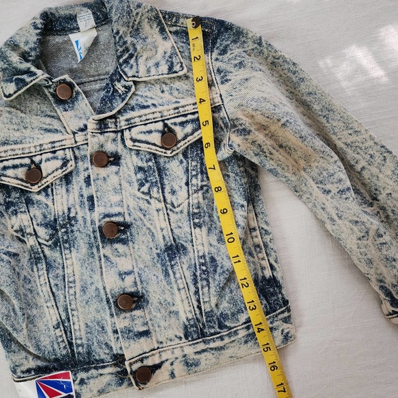 Vintage Deadstock Acid Wash Jacket kids 6 - Picture 8 of 11